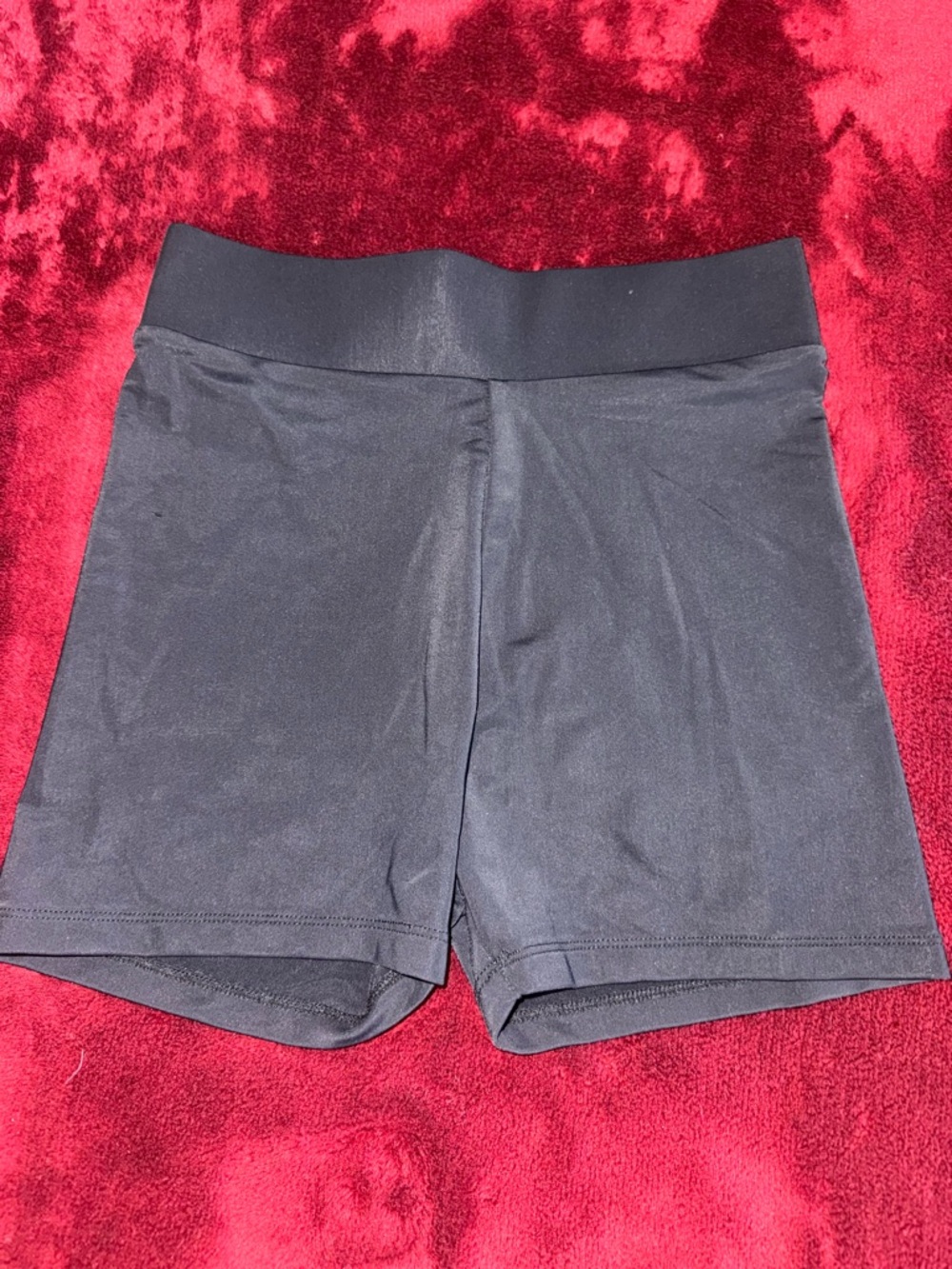 NWOT Zara Black Bike Shorts Size Medium